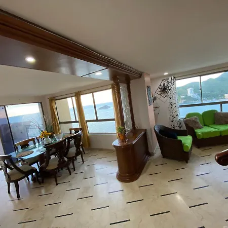 Apartamento Con Vista Al Mar En Santa Marta Rodadero